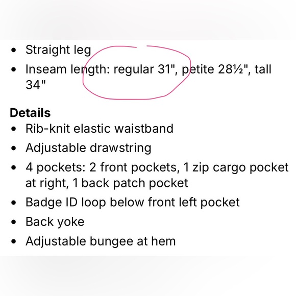 Cherokee Infinity Wide-Leg scrub pants - Picture 14 of 14